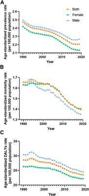 The Global Burden of Vascular Intestinal Disorders in 204 Countries and Territories From 1990 to 2019: Global Burden of Diseases Study